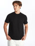 LC Waikiki Crew Neck Short Sleeve Men's Textured T-Shirt